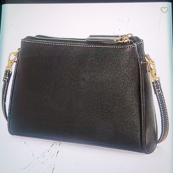 St. John Bay Vivian Convertible Crossbody Bag Dark Wine - Picture 6 of 6